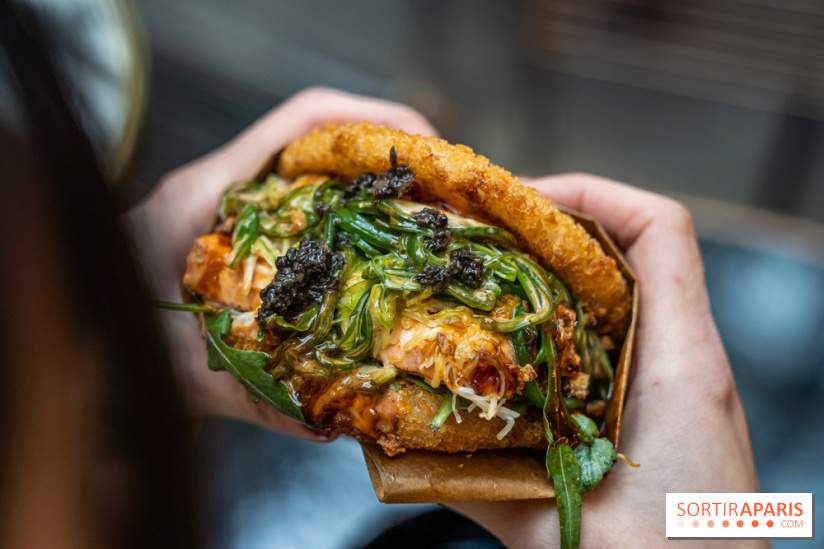 Kimochi restaurant - sushi burger