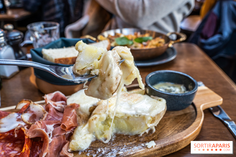 Raclette italienne chez I Grappoli à Paris
