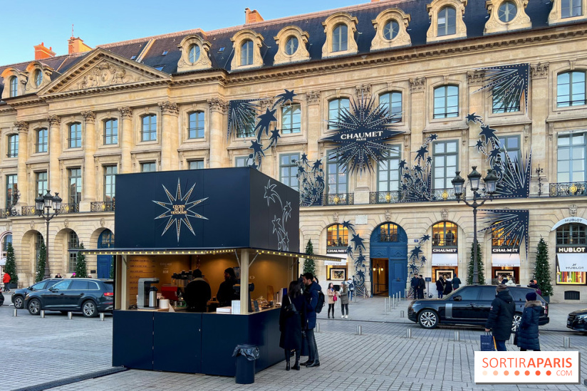 L'Écrin du 12 Vendôme, le Comptoir de Noël Chaumet x Noir Coffee Shop