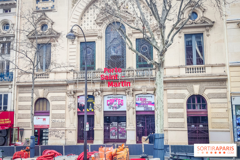 Visuels salles de spectacle et théâtres - théâtre de la Porte Saint-Martin