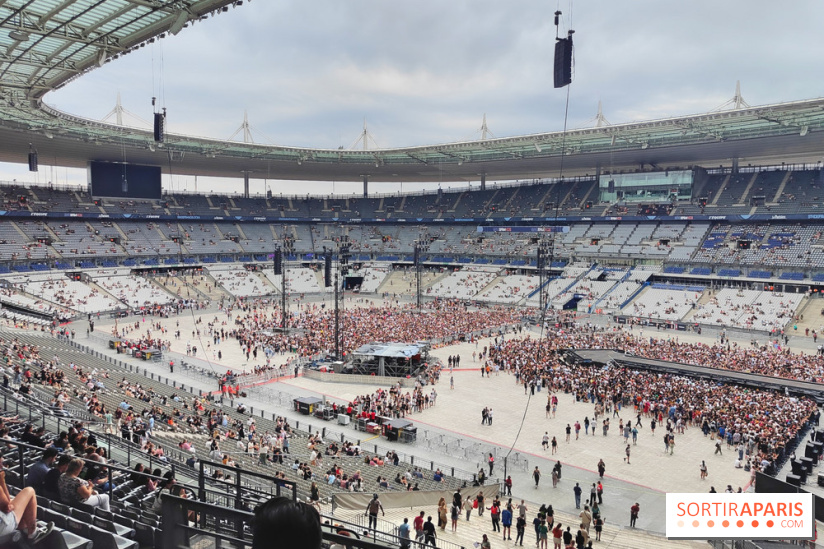 Visuels salles de spectacle et théâtres - concert Stade de France