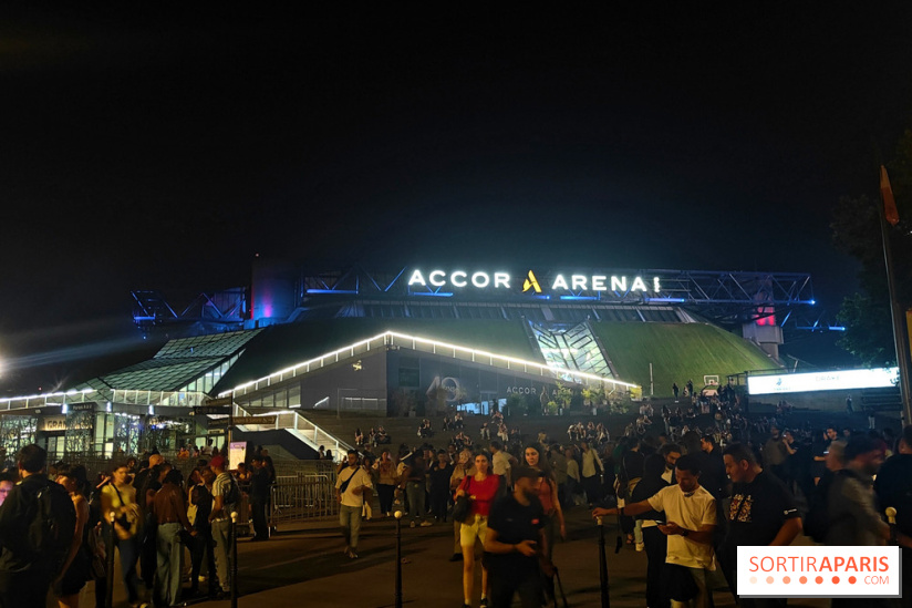 Visuels salles de spectacle et théâtres - Accor Arena Bercy nuit
