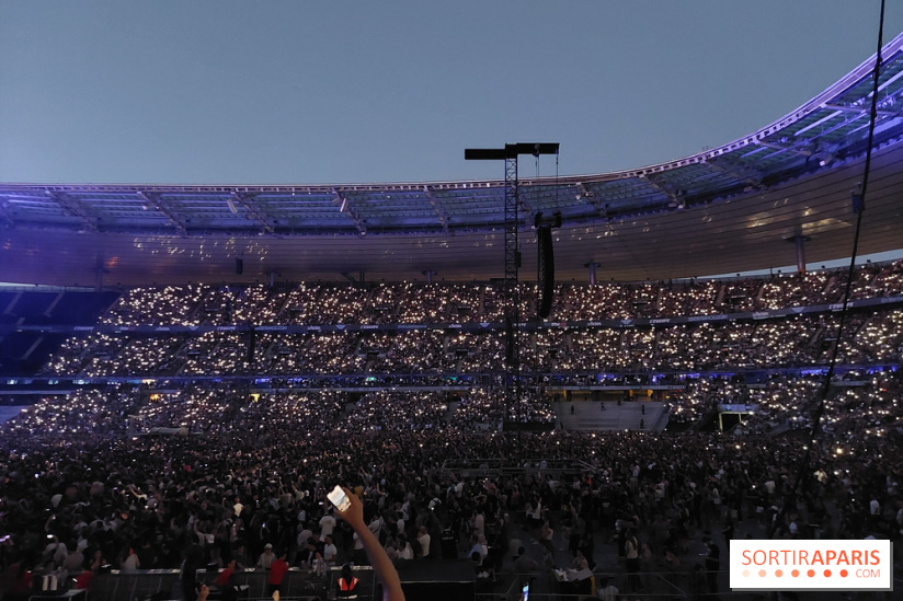 Visuels salles de spectacle et théâtres - concert Stade de France