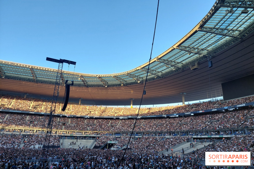 Visuels salles de spectacle et théâtres - concert Stade de France
