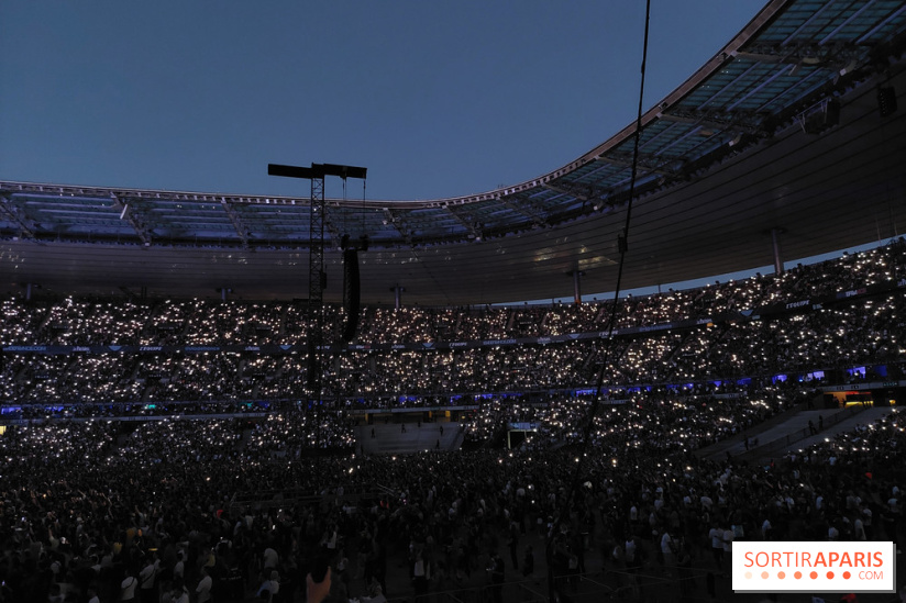 Visuels salles de spectacle et théâtres - concert Stade de France - nuit