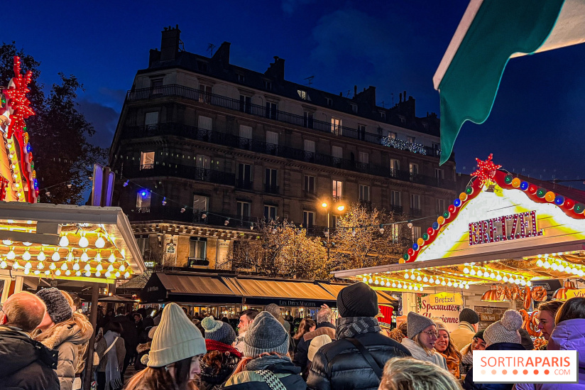 Marché de Noël de Saint-Germain-des-Près à Paris