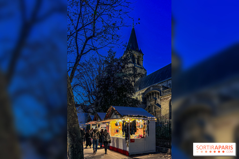 Marché de Noël de Saint-Germain-des-Près à Paris