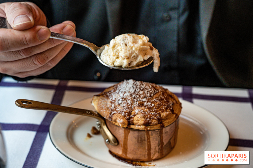 Auberge Pyrénées Cévennes - Bistrot Paris 11e - soufflé caramel beurre salé