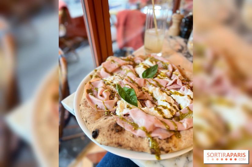 Pizzeria Agata - Pizza pistache mortadelle