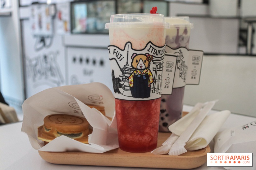 2D atelier, le salon de thé en noir et blanc