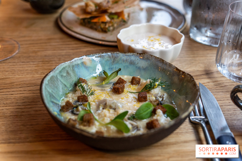 Ambos restaurant Paris - Cristina et Pierre Chomet - chou fleur - huitre