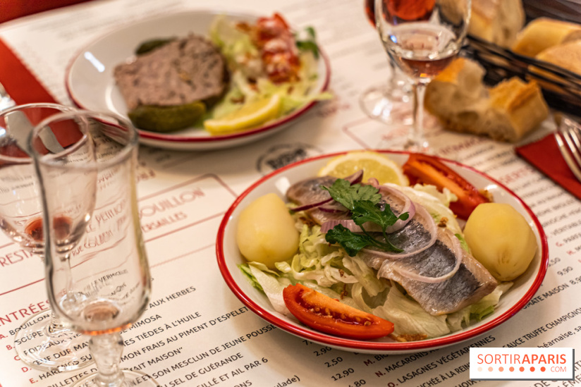 Petit Bouillon Versailles - restaurant près du Château de Versailles - harengs pomme de terre