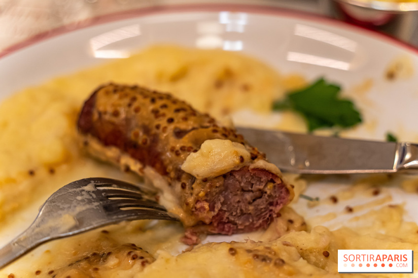 Petit Bouillon Versailles - restaurant près du Château de Versailles - purée saucisse