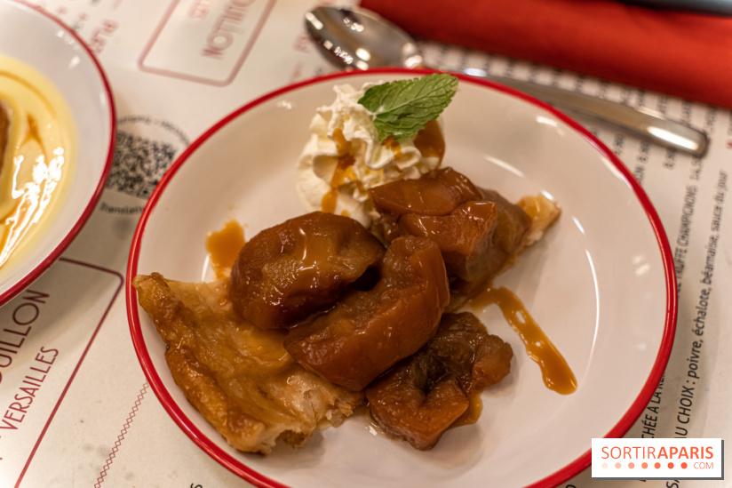 Petit Bouillon Versailles - restaurant près du Château de Versailles - tarte tatin