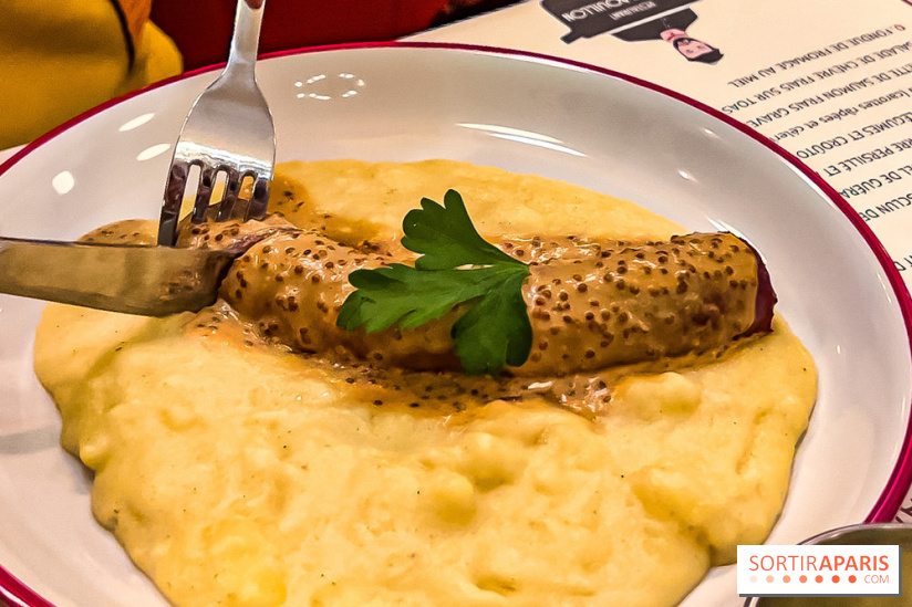 Petit Bouillon Versailles - restaurant près du Château de Versailles - purée saucisse