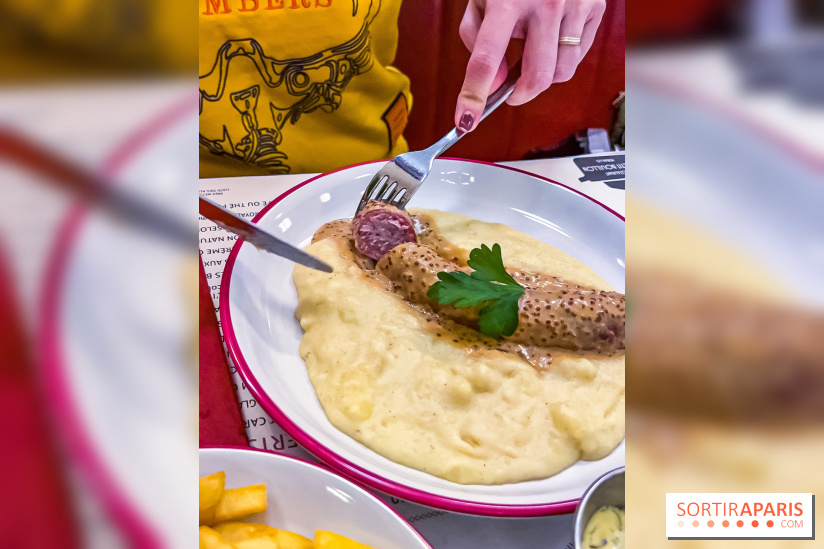 Petit Bouillon Versailles - restaurant près du Château de Versailles - purée saucisse