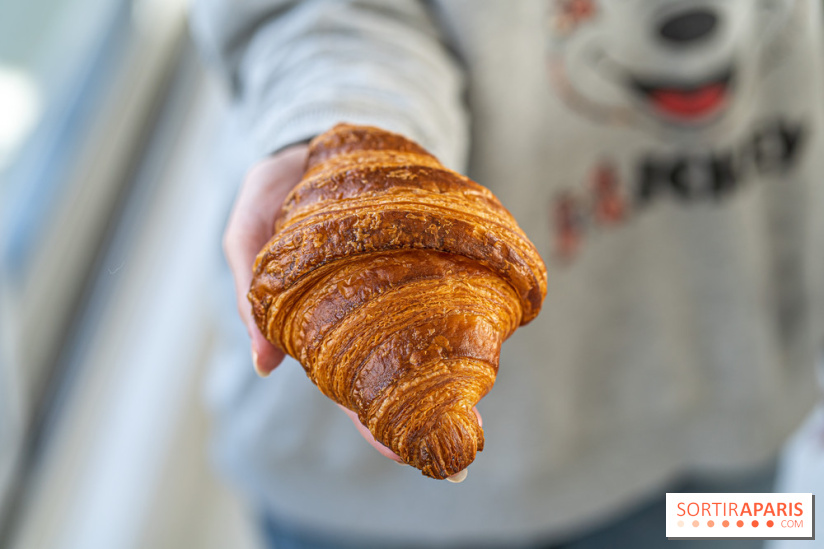 Jolie Miche, la boulangerie aux farines anciennes et bonnes pâtisseries du 17e - croissant