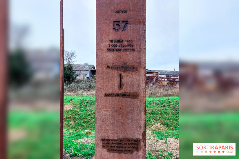 Mémorial de l'ancienne gare de déportation de Bobigny, nos photos
