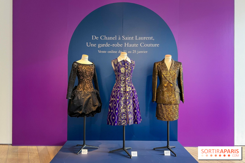 De Chanel à Saint Laurent une garde-robe Haute Couture