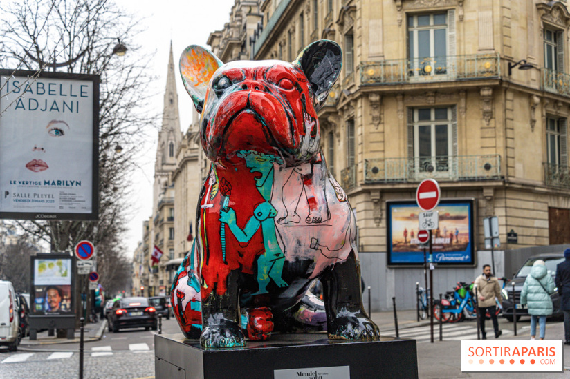 Exposition Julien et ses Juliogoths, avenue George V Paris