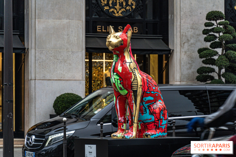 Exposition Julien et ses Juliogoths, avenue George V Paris