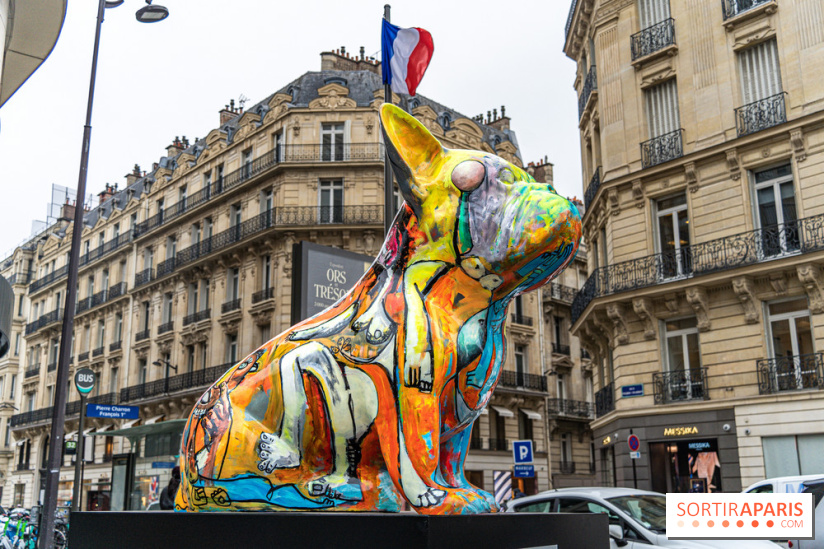 Exposition Julien et ses Juliogoths, avenue George V Paris