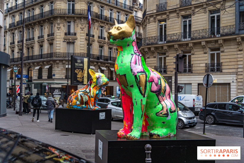 Exposition Julien et ses Juliogoths, avenue George V Paris