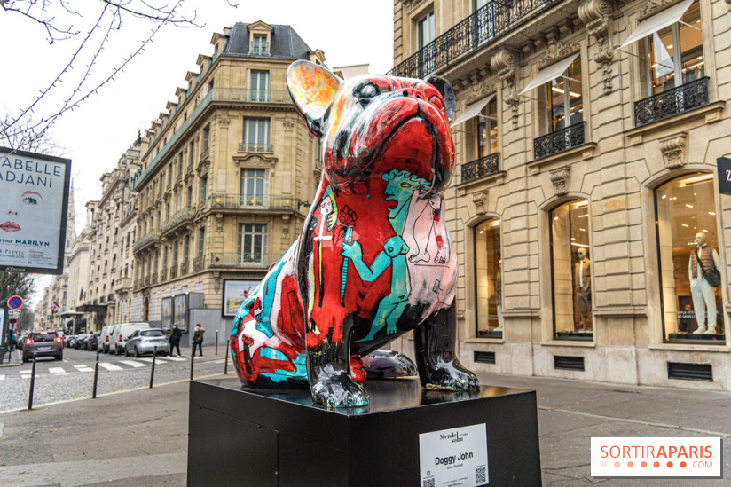 Exposition Julien et ses Juliogoths, avenue George V Paris