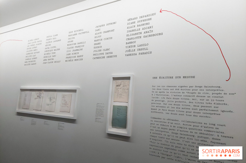 Serge Gainsbourg, le mot exact, nos photos