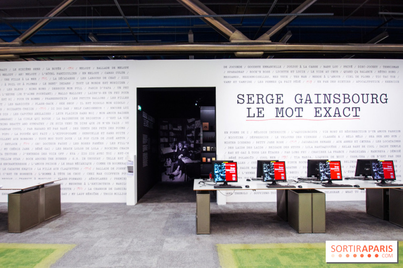 Serge Gainsbourg, le mot exact, nos photos