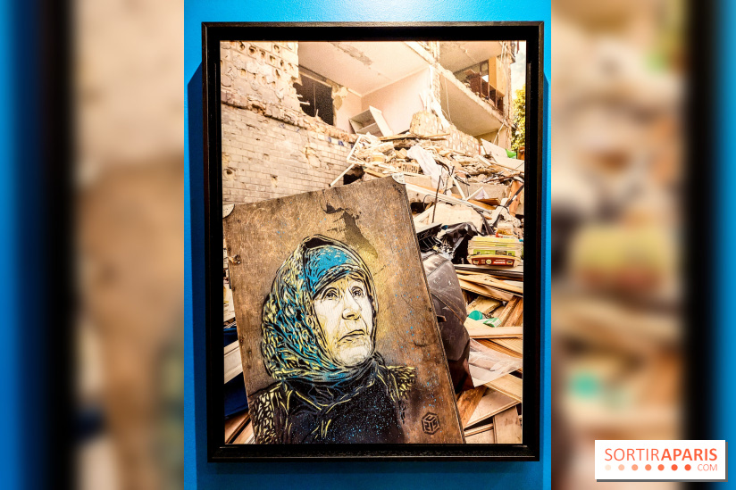 Slava Ukraini : l'expo gratuite signée C215 à Paris, nos photos