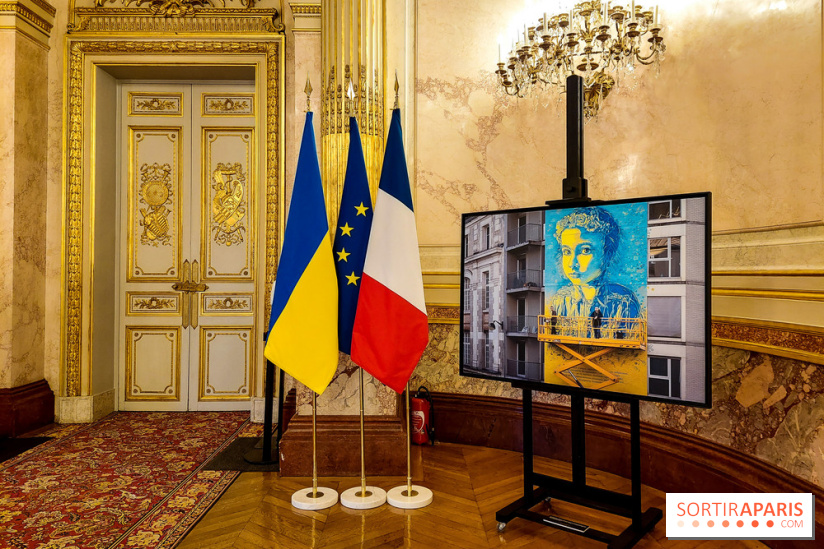 Slava Ukraini : l'expo gratuite signée C215 à Paris, nos photos