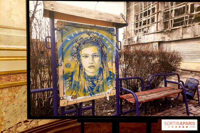 Slava Ukraini : l'expo gratuite signée C215 à Paris, nos photos