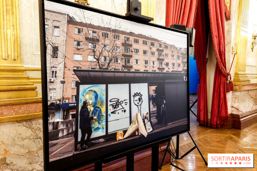 Slava Ukraini : l'expo gratuite signée C215 à Paris, nos photos