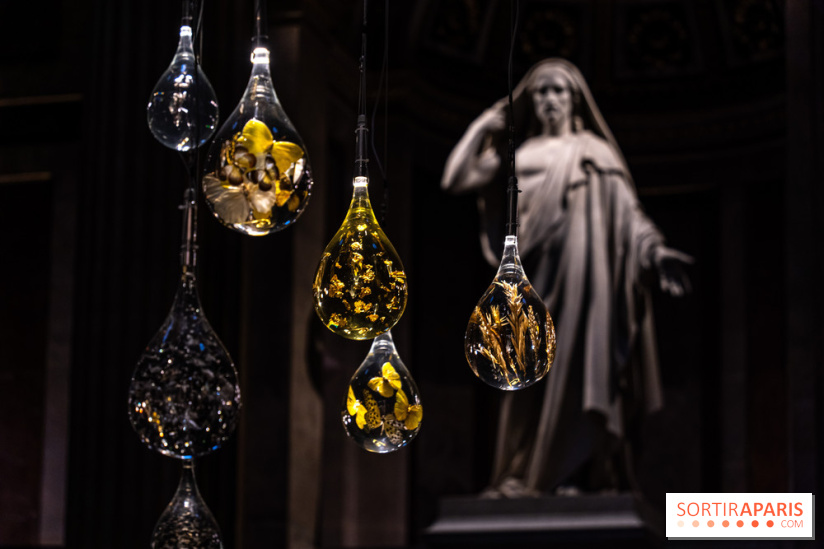 Larmes de Joie, l'installation monumentale de Benoît Dutour dans l'Eglise de la Madeleine 