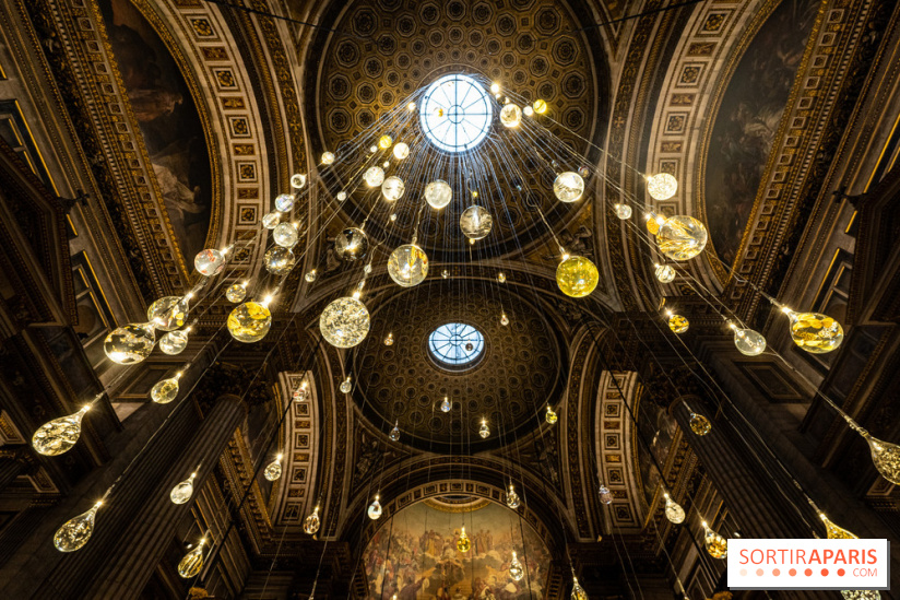 Larmes de Joie, l'installation monumentale de Benoît Dutour dans l'Eglise de la Madeleine 