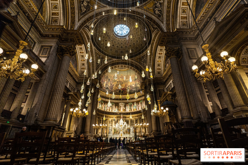 Larmes de Joie, l'installation monumentale de Benoît Dutour dans l'Eglise de la Madeleine 
