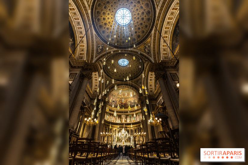 Larmes de Joie, l'installation monumentale de Benoît Dutour dans l'Eglise de la Madeleine 