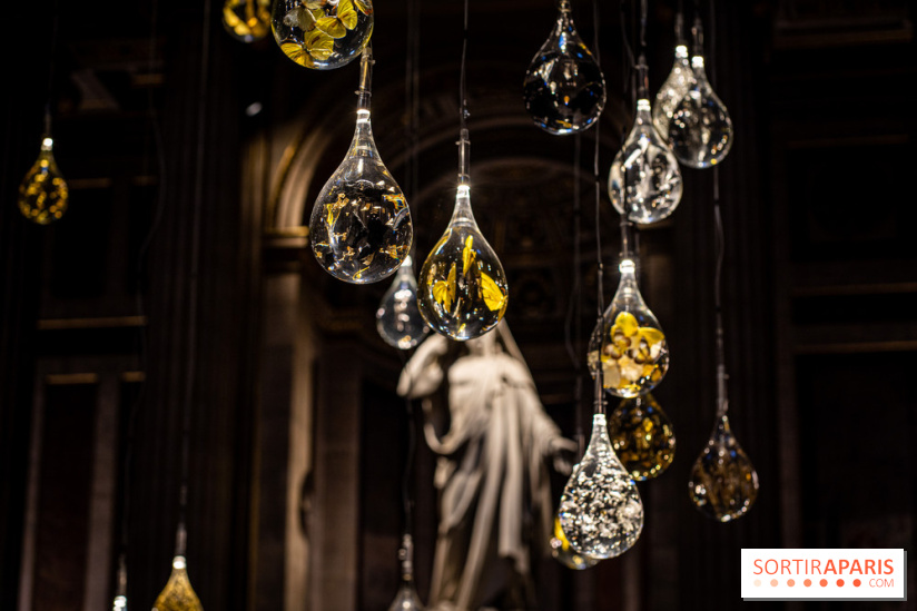 Larmes de Joie, l'installation monumentale de Benoît Dutour dans l'Eglise de la Madeleine 