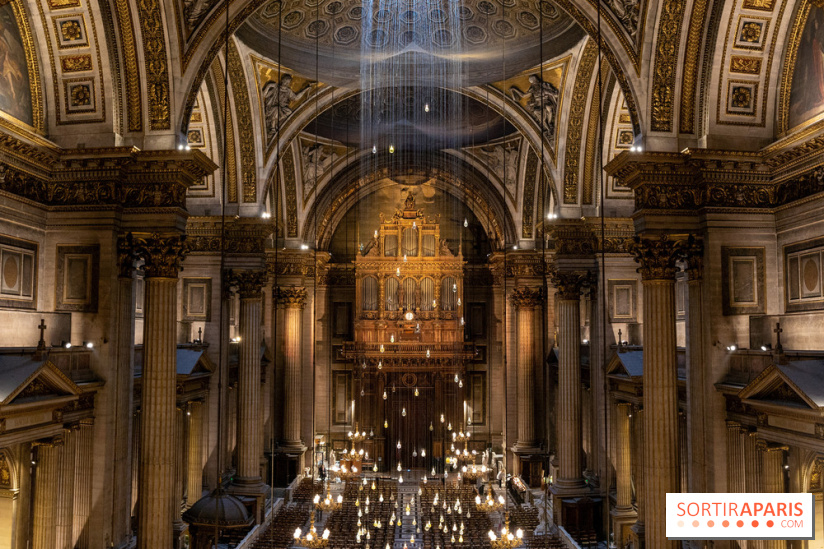 Larmes de Joie, l'installation monumentale de Benoît Dutour dans l'Eglise de la Madeleine 