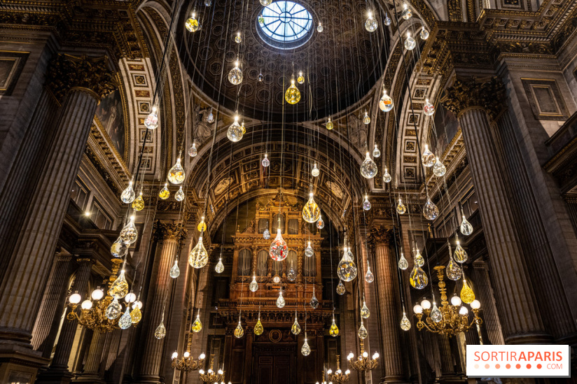 Larmes de Joie, l'installation monumentale de Benoît Dutour dans l'Eglise de la Madeleine 