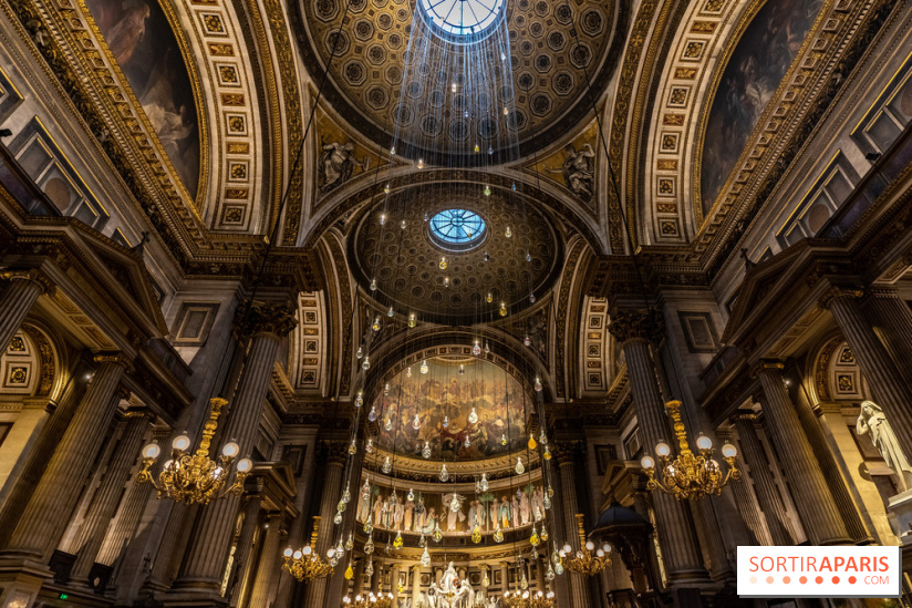 Larmes de Joie, l'installation monumentale de Benoît Dutour dans l'Eglise de la Madeleine 
