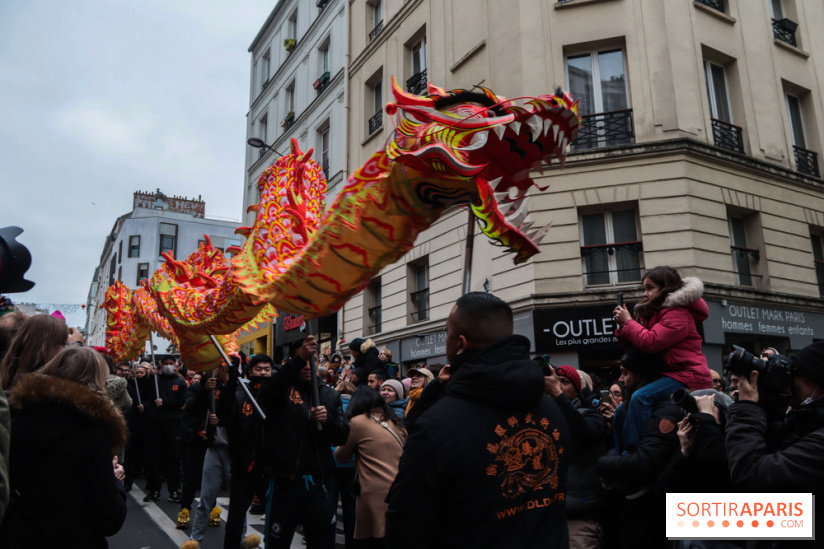 Défilé du Nouvel an Lunaire de Belleville 2023