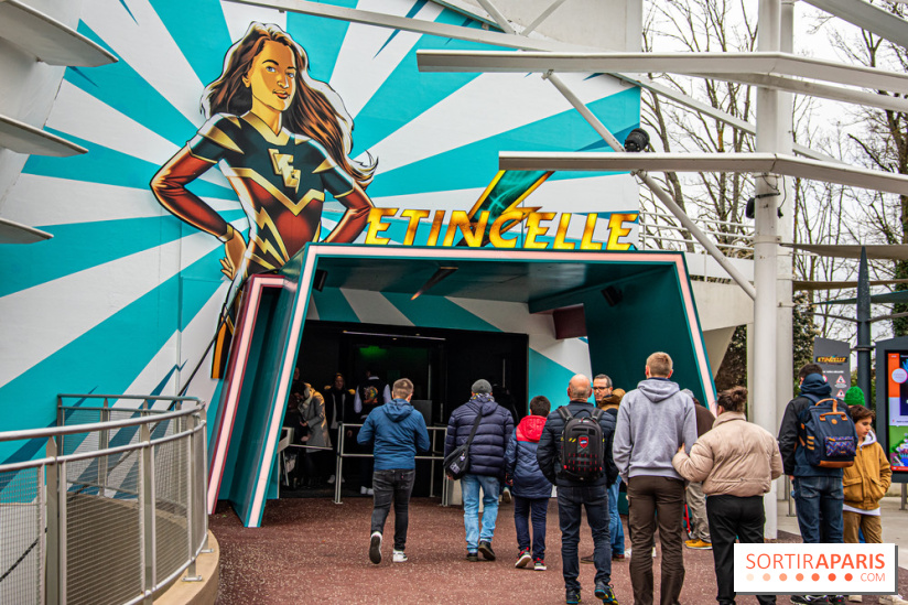 Futuroscope visuels Etincelle