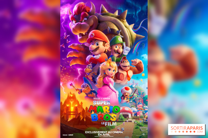 Super Mario Bros : les affiches