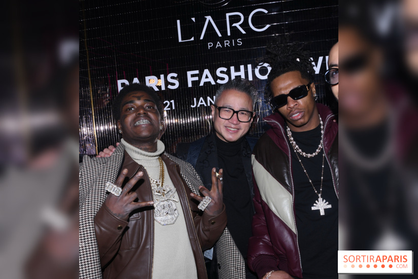 ©Rachid Bellak - Kodak Black, Felix Wu, patron de l'Arc et Lil Baby
