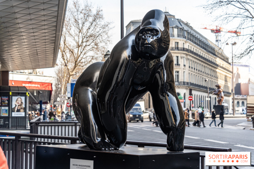 Exposition Fragiles colosses Boulevard Haussmann - photos - Michel Bassompierre