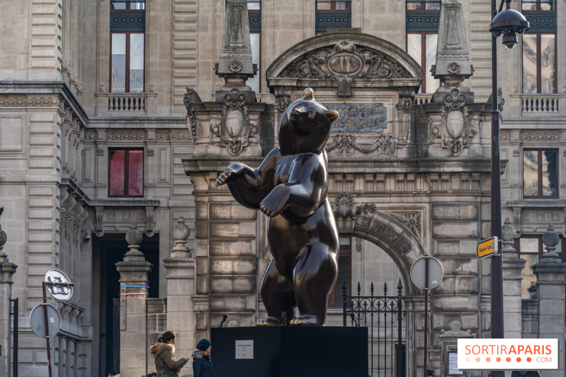 Exposition Fragiles colosses Boulevard Haussmann - photos - Michel Bassompierre