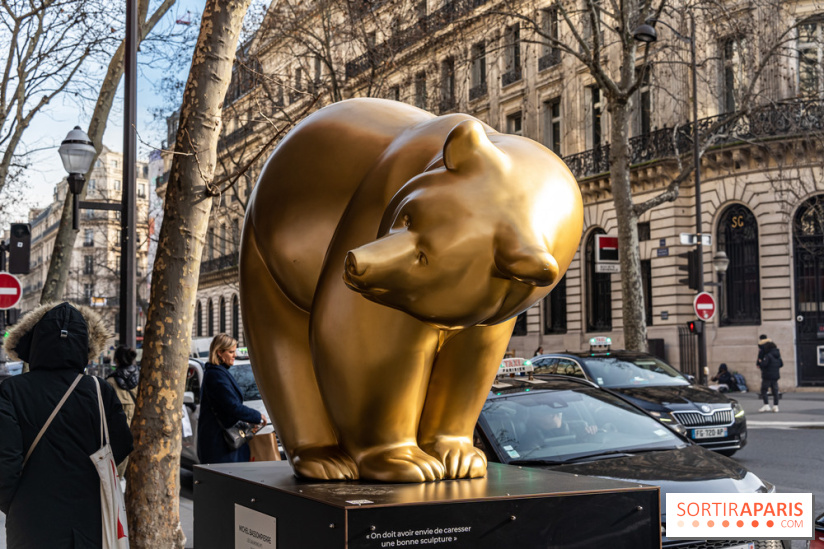 Exposition Fragiles colosses Boulevard Haussmann - photos - Michel Bassompierre