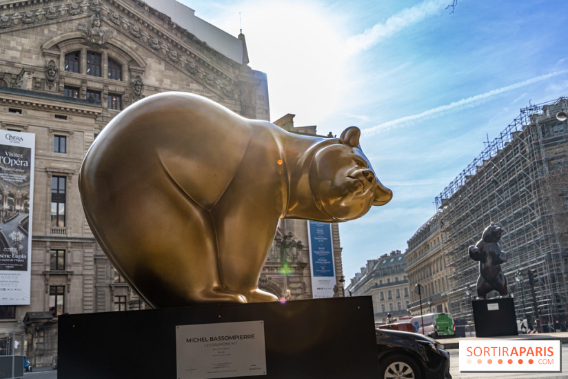 Exposition Fragiles colosses Boulevard Haussmann - photos - Michel Bassompierre